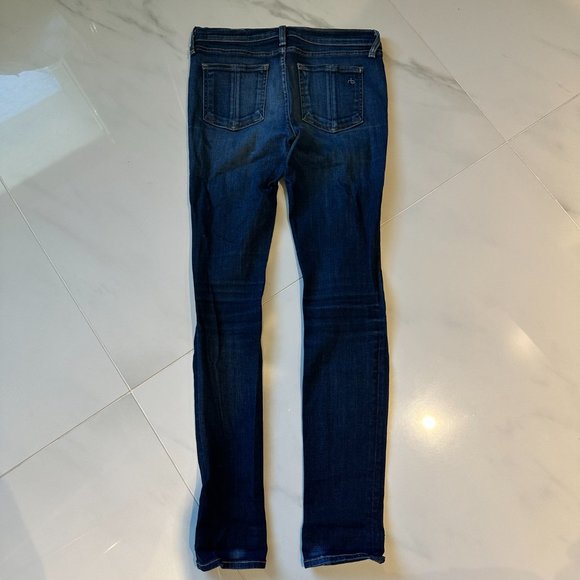 rag & bone deep blue skinny jeans - Picture 9 of 9